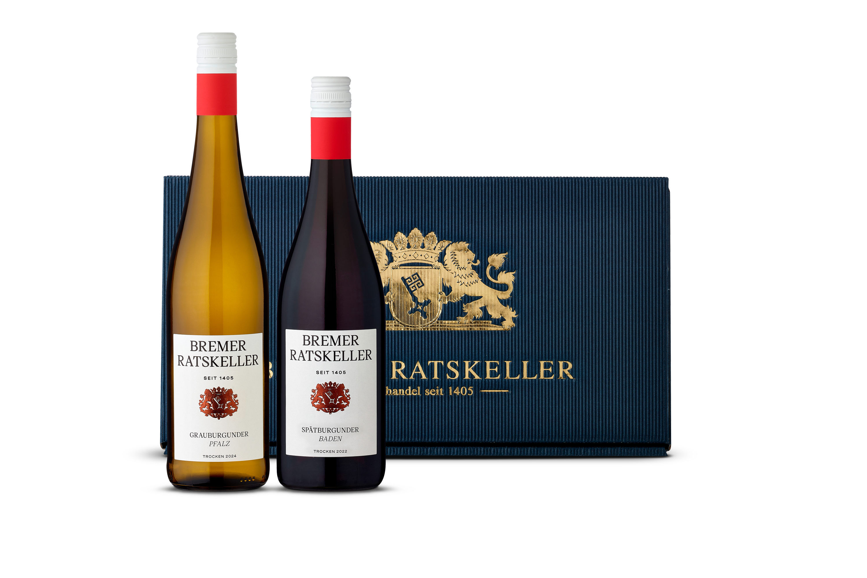 Präsent Gutswein im 2er Schmuckkarton Präsent Gutswein im 2er Schmuckkarton