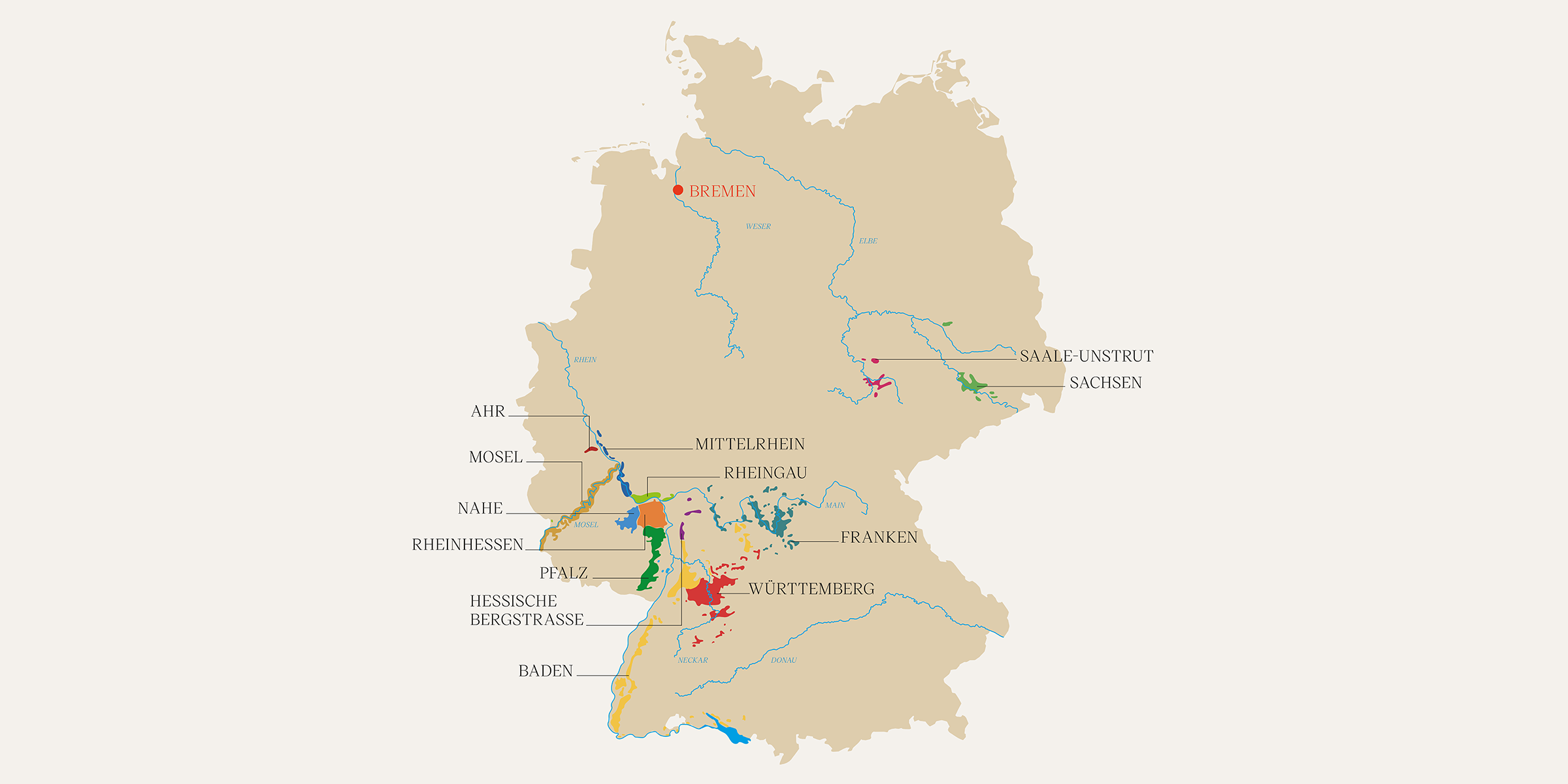 Deutsche Wein&shyanbaugebiete