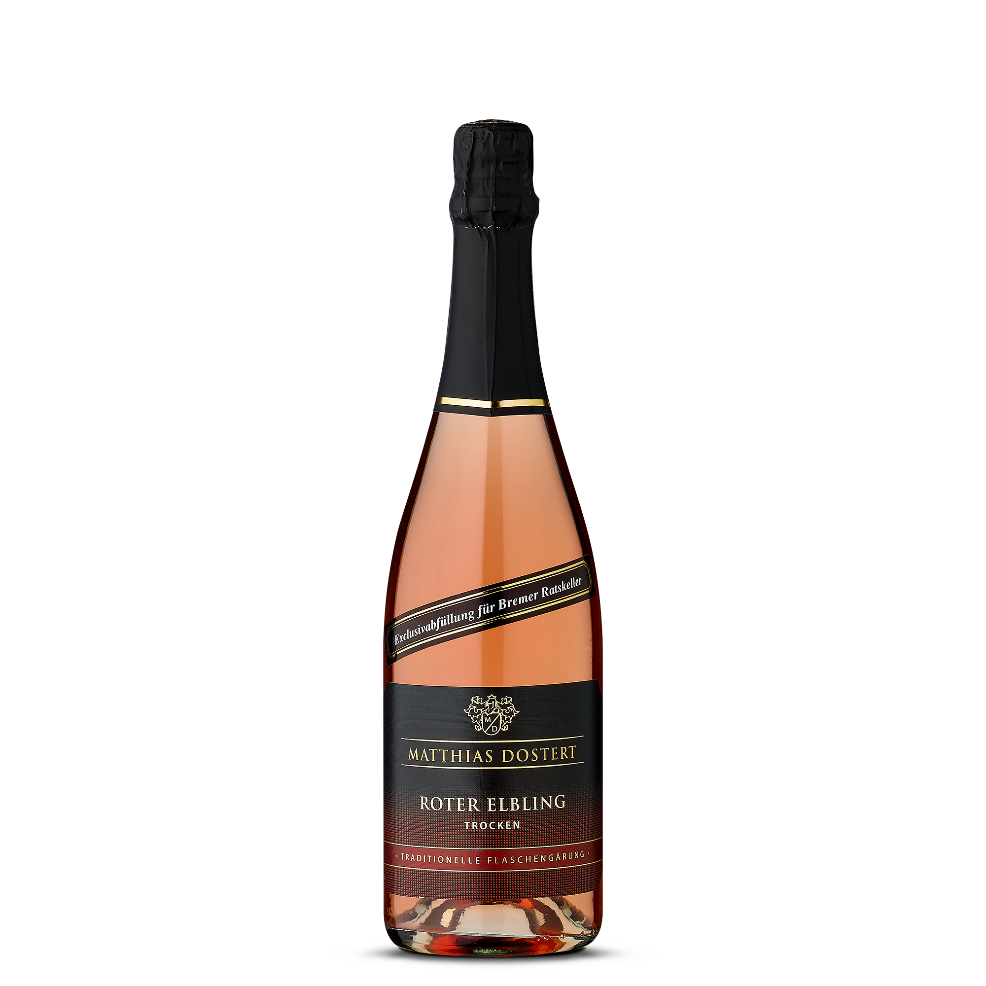 Roter Elbling Sekt Klassische Flaschengärung trocken Roter Elbling Sekt Klassische Flaschengärung trocken