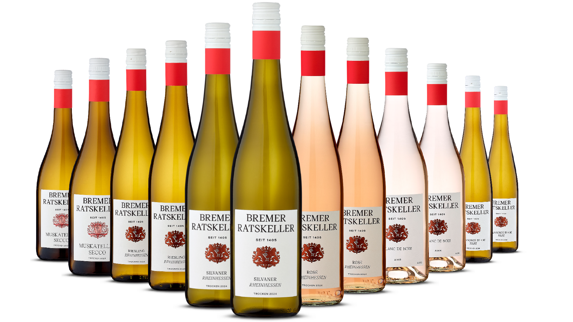 Weinpaket Sommer Trocken Probierpaket mit 6 x 2 Flaschen Weinpaket Sommer Trocken Probierpaket mit 6 x 2 Flaschen