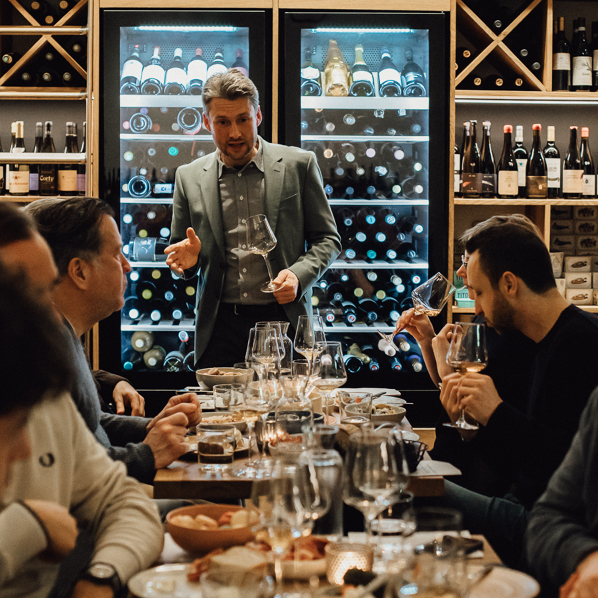 Genussabend Wein & Käse bei Manufactum 