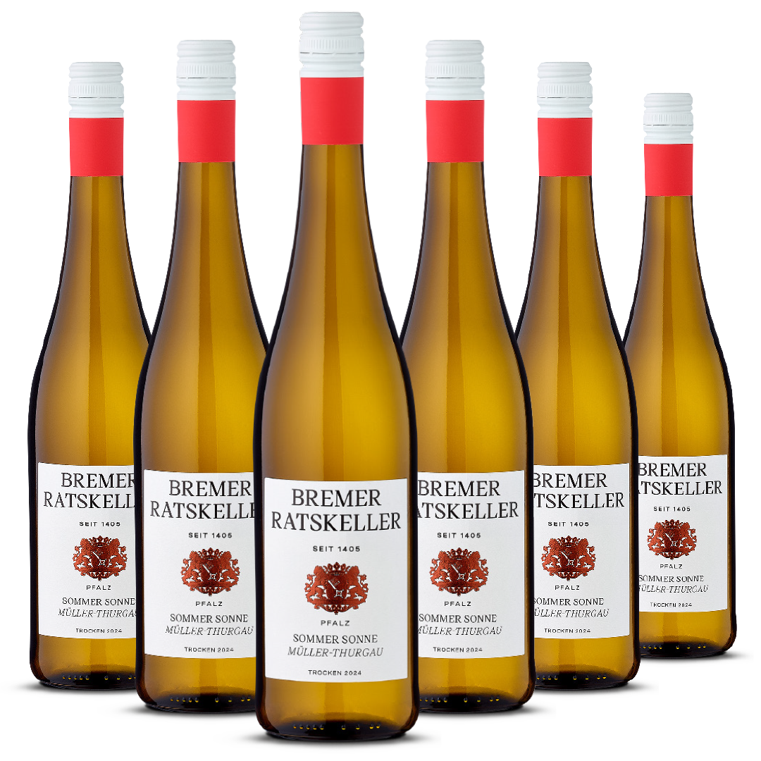 Angebotspaket Sommer Sonne Müller-Thurgau trocken Angebotspaket Sommer Sonne Müller-Thurgau trocken