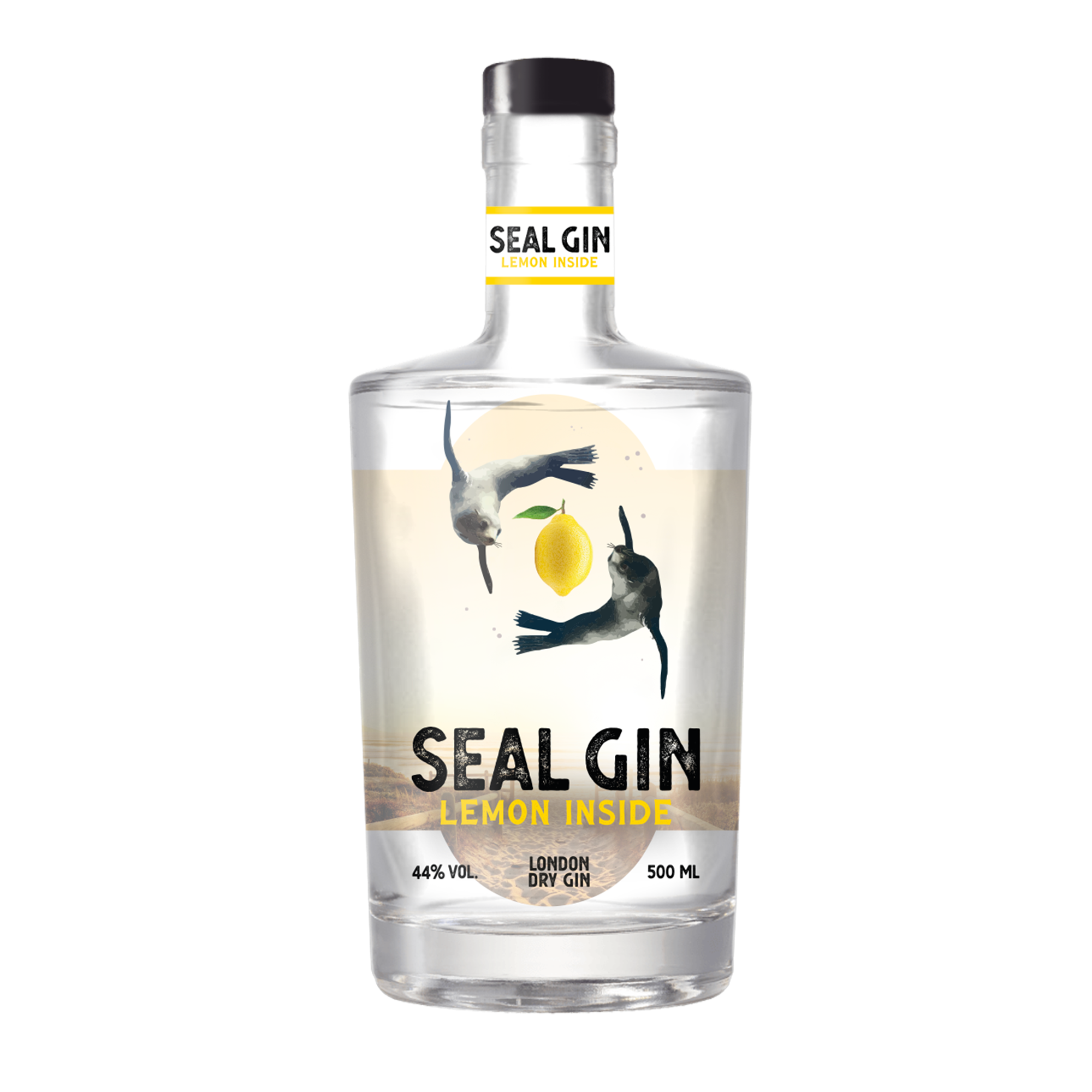 Seal Gin Lemon inside Seal Gin Lemon inside